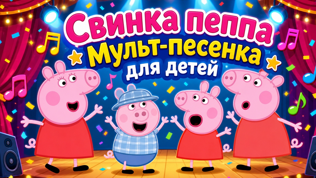 Свинка пеппа Мульт-песенка для детей