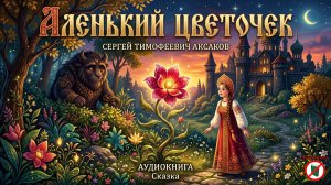 Аленький Цветочек. Сергей Тимофеевич Аксаков. Аудиокнига. Слушать сказку онлайн
