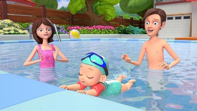 Научись плавать, как рыбка! Воспитательная песня для детей | HeyKids смотреть онлайн