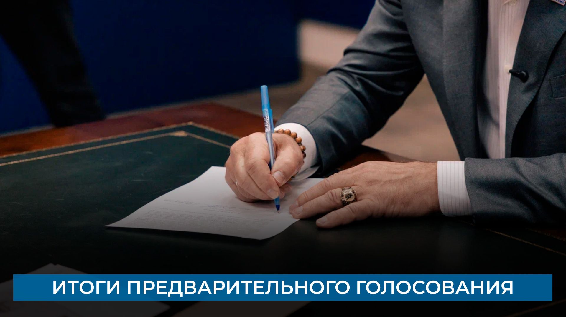 Итоги предварительного голосования
