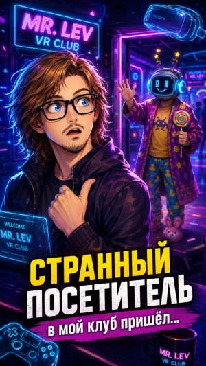 В мой клуб пришёл СТРАННЫЙ посетитель…