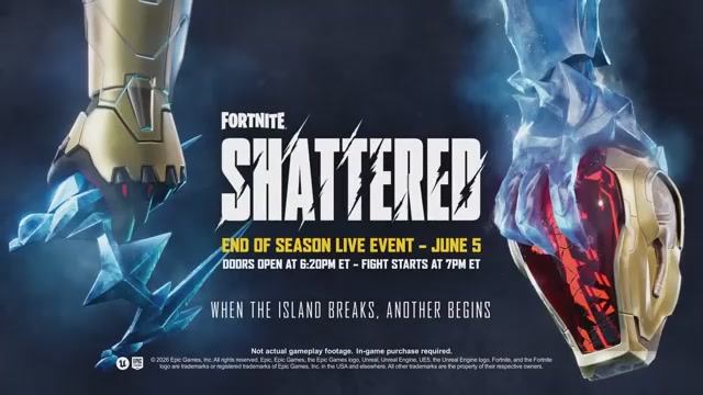 Будущее в Fortnite зависит от игр Shattered для PS5 и PS4 смотреть онлайн