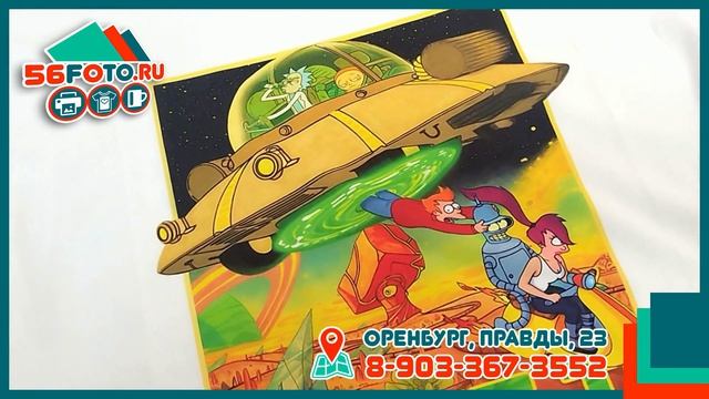 Рик и Морти на футболке
