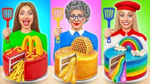 Кулинарный Челлендж# Я против Бабушки # Сумасшедший Челлендж от Jelly DO Challenge
