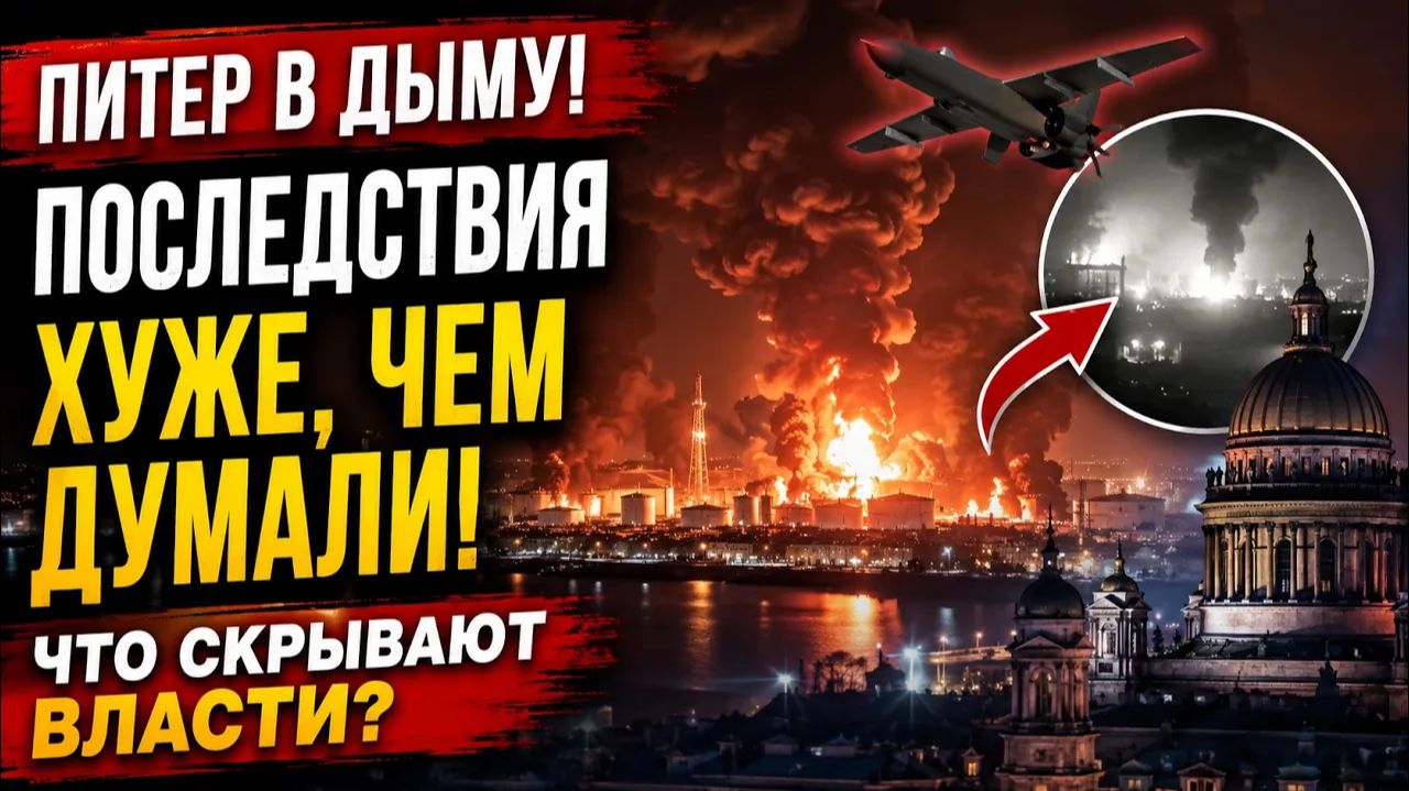 ПИТЕР В ДЫМУ! Последствия ОКАЗАЛИСЬ ХУЖЕ, ЧЕМ ДУМАЛИ — Что СКРЫВАЮТ ВЛАСТИ смотреть онлайн