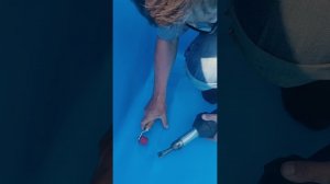 Сварка  пвх пленки для бассейна, как правильно сварить угол в бассейне.