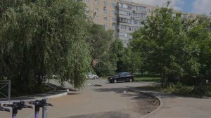 Оренбург Проспект Гагарина (фрагмент)  Видео Виктор Поживин 5.06.26.