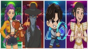 🔥 SAJA BOYS против K-POP DEMON HUNTERS под COFFIN DANCE! 💥 Убойный баттл в Tiles Hop EDM Rush 💀🎶
