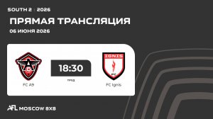 AFL26. South 2. Day 7. FC A9 - FC Ignis