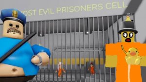 меня посадили в тюрьму... но за что? | сбегаю из тюрьмы в Barry Prison Escape! #roblox #роблокс #bpe