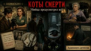 Только чёрному коту и не везёт в детективной аудиокниге «Коты смерти»