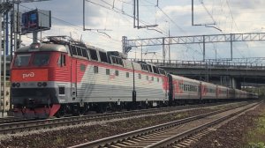 ЧС7-099 На перегоне Ростокино-Лосиноостровская