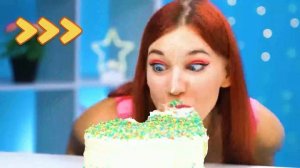 Быстрая Средняя или Медленная Скорость Еды Челлендж # Забавные Лайфхаки с Едой ч. 4