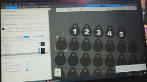 Многоцветная печать текста в anycubic slicer next для cobra 3 max combo
