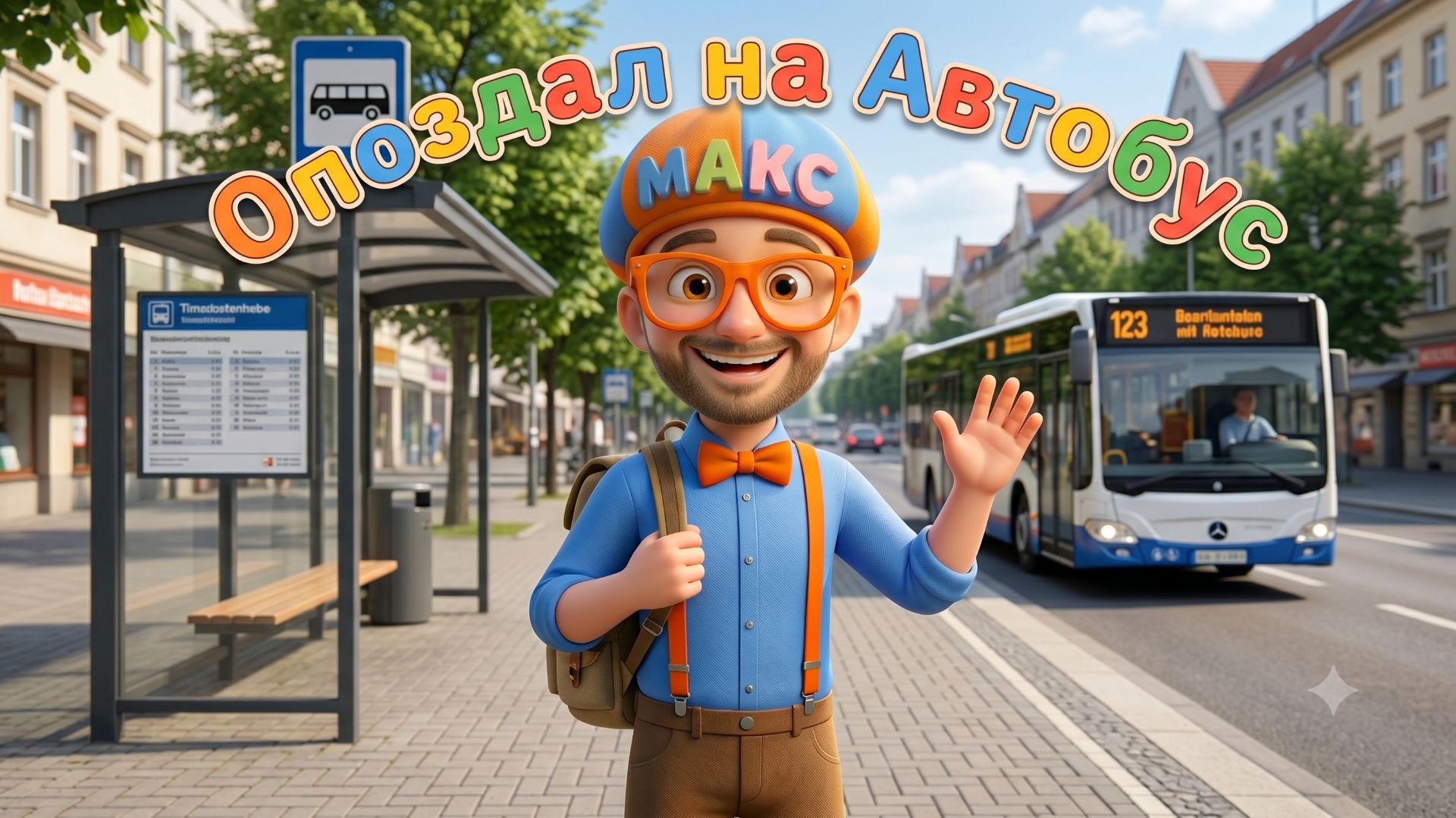 Знайка Макс ОПОЗДАЛ на автобус! 🚌 | Мир Открытий | Изучай этот Мир вместе со Знайкой Максом смотреть онлайн