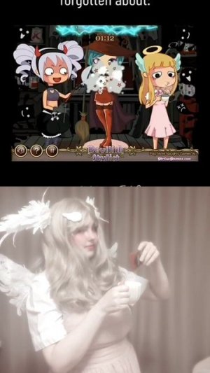 мой закос на ангела из Devilish Stylist