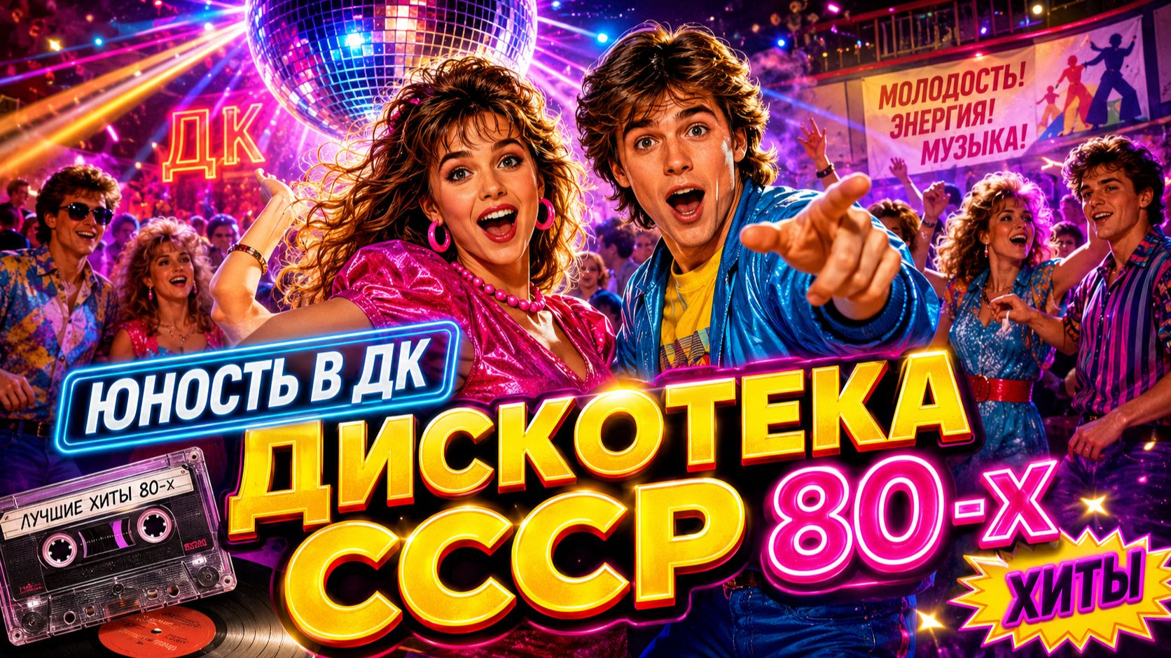 Юность в ДК  Дискотека СССР 80-х