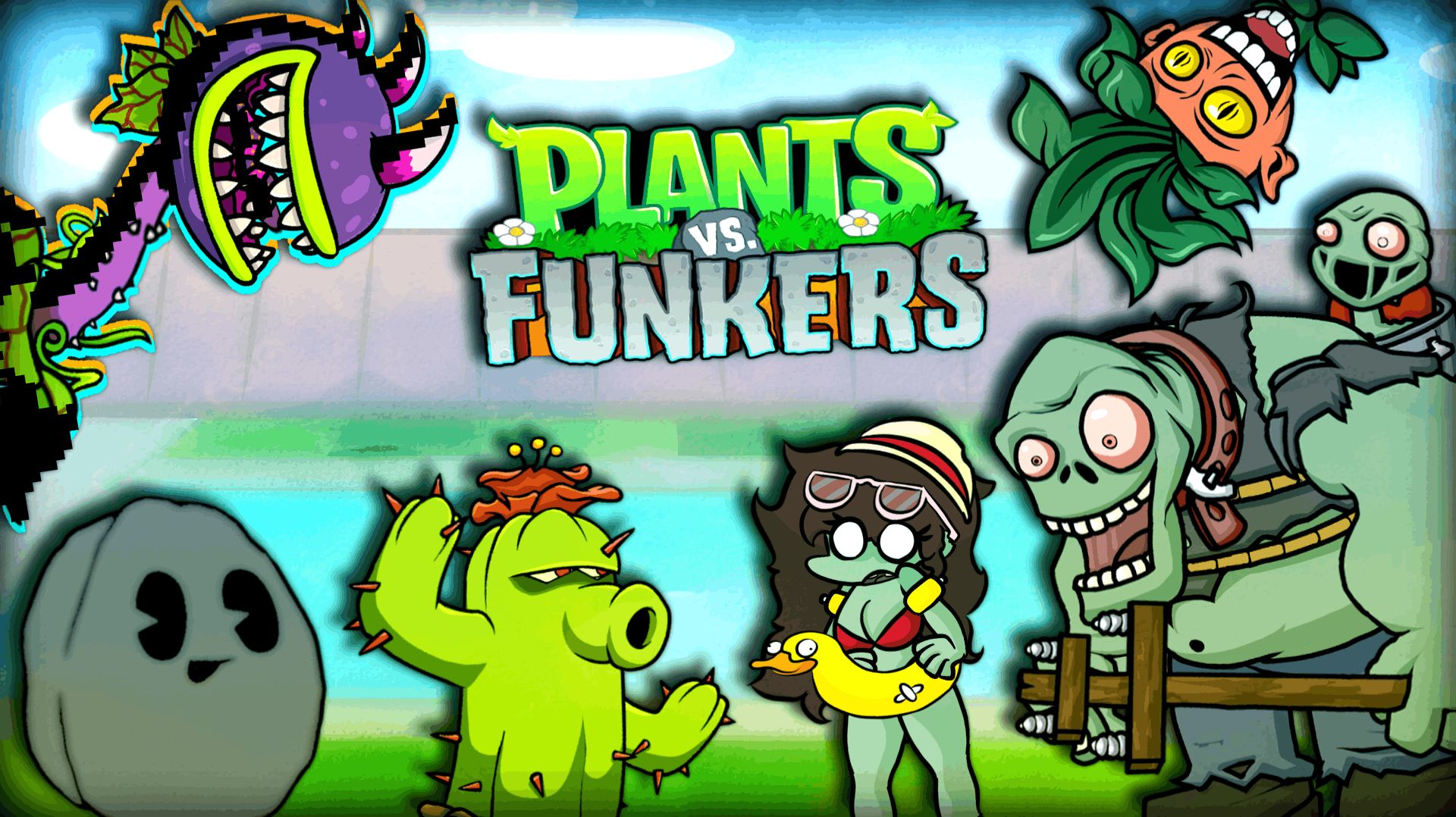 🌻 Такой себе мод 🌿 FNF - Plants vs Funkers Halloween Update |1.5 UPDATE| MOD 🌻 смотреть онлайн