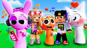 МОЙ ДРОН снял СПРУНКИ в МАЙНКРАФТ НУБ И ПРО ЭВОЛЮЦИЯ ВИДЕО MINECRAFT Евгенбро