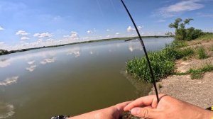 В поисках Карася в Жару. Ультралайт. Рыбалка на прудах. Наноджиг.