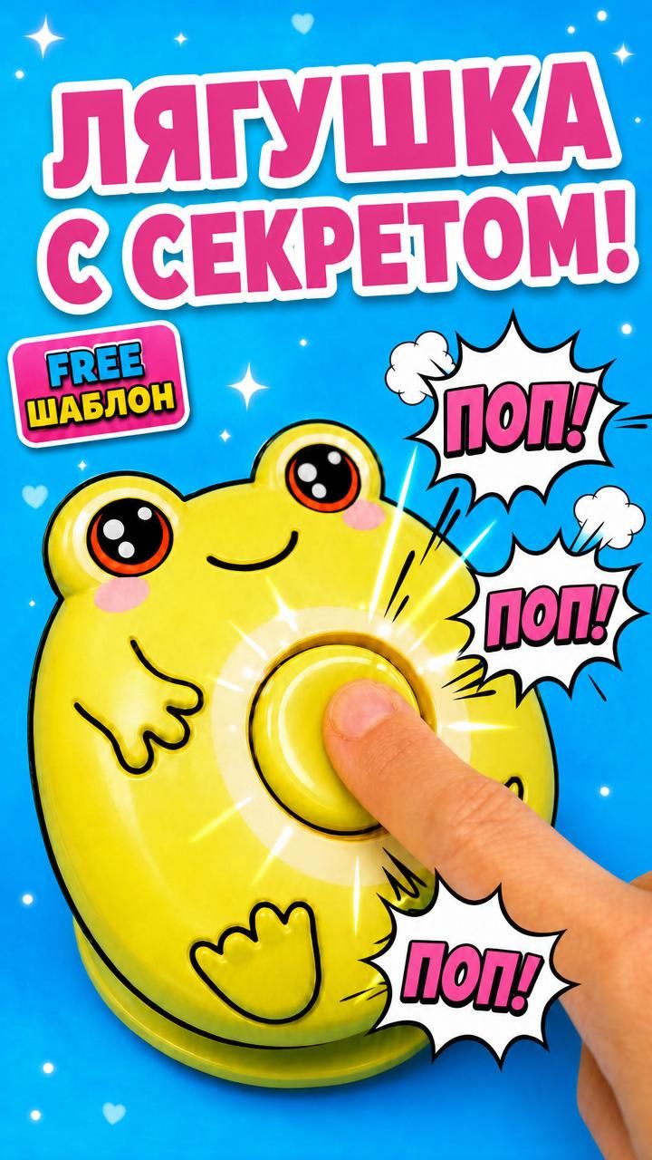 Сделала лягушку 🐸 а она оказалась с СЕКРЕТОМ!