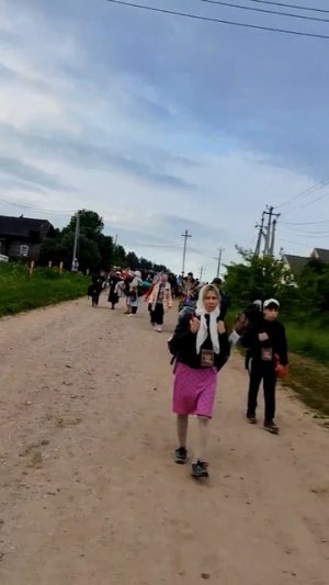 Великорецкий крестный ход. День 2. 4 часа утра