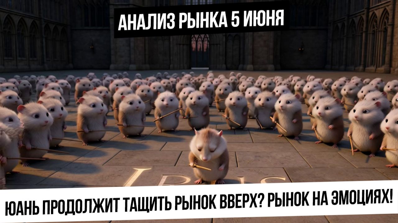 Анализ рынка 5 июня. Индекс закошмарили, сможет ли Путин добавить сил? Валюта вверх? Металлы падают! смотреть онлайн