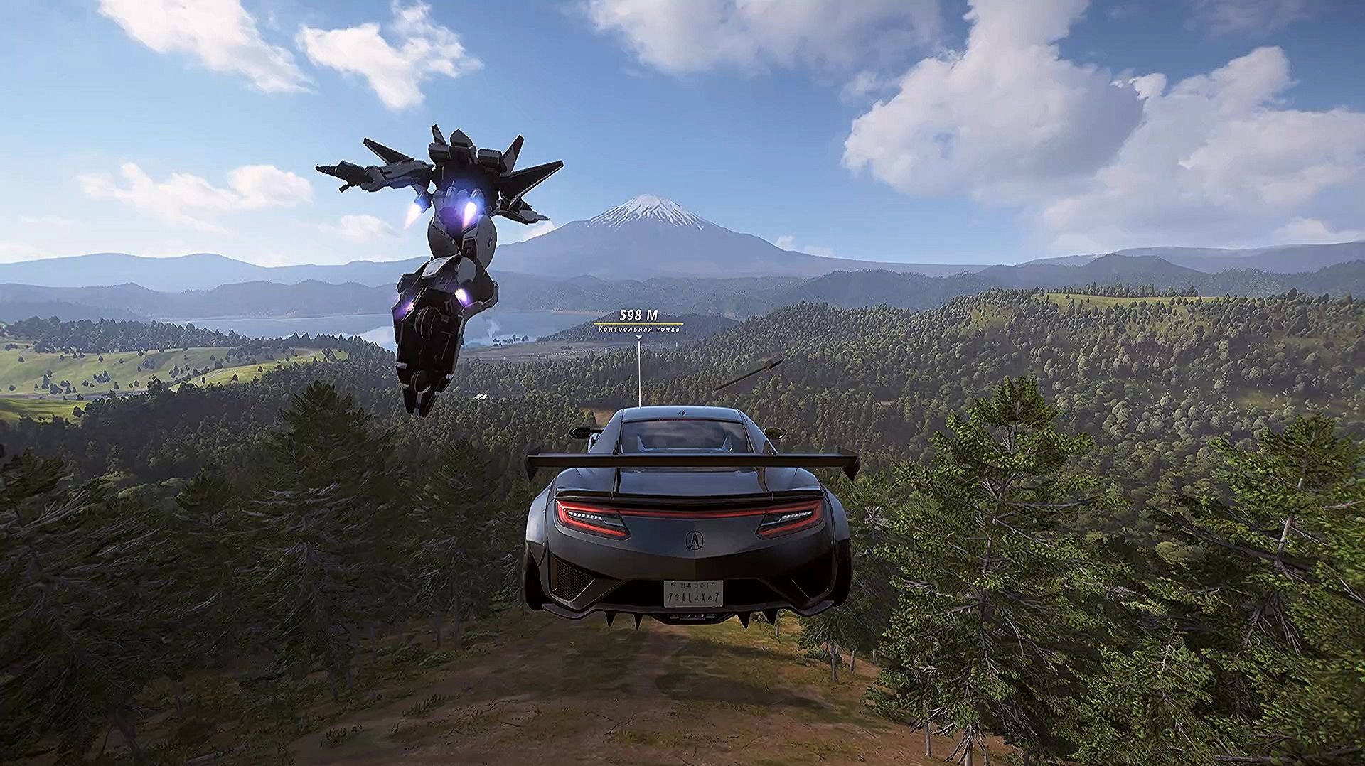 Forza Horizon 6 Стальной день. Гонка с роботом