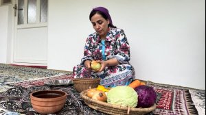 Приготовление традиционных блюд на ужин Азербайджанская Кухня Деревенская Кухня  Рецепты