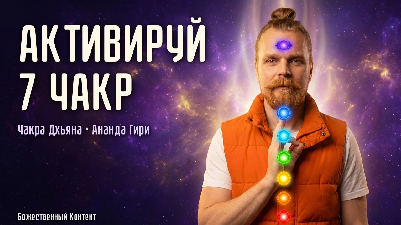 Чакра Дхьяна - Ананда Гири (Ananda Giri - Chakra Dhyana : The Oneness Chakra Meditattion)