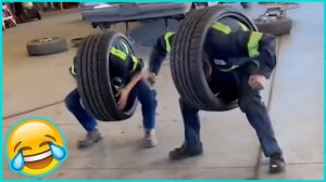 Лучшие смешные видео 🤣 - Люди, которые идиоты 🤣 Попробуй не смеяться - ОТ Funny Dog 🏖️ #63