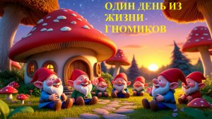 🏡 ОДИН ДЕНЬ ИЗ ЖИЗНИ ГНОМИКОВ. Музыкальная сказка 🎶