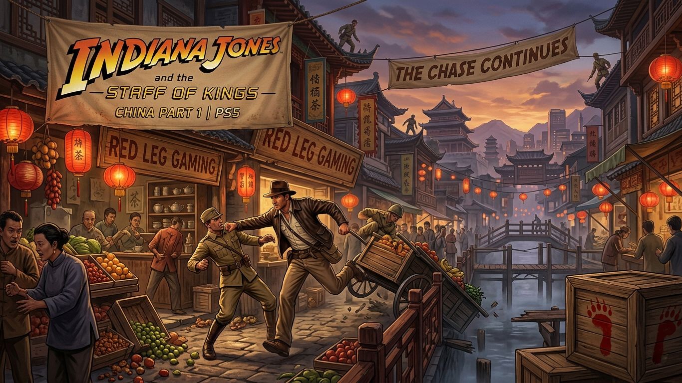 Indiana Jones and the Staff of Kings — China Part 1 | PS5