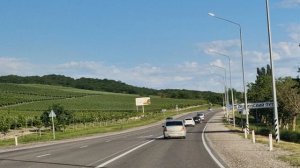 Классные места! Дорога от Натухаевской до Верхнебаканского.