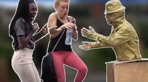 СТАТУЯ ЧЕЛОВЕКА РОЗЫГРЫШ 2019 #4 #ПОТРЯСАЮЩИЕ РЕАКЦИИ