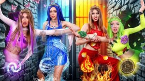 ЧЕТЫРЕ СТИХИИ В ТЮРЬМЕ! 🔮 Соперница ИСПАРИЛАСЬ и всё ЗАКОНЧИЛОСЬ ТУЧКОЙ на свидании 🌤🚨