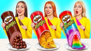 Мармеладная еда vs Настоящая еда vs Шоколадная еда Челлендж # Смешные Моменты