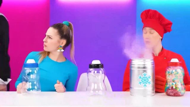 Быстрая Средняя или Медленная Скорость Еды Челлендж  Забавные Лайфхаки с Едой ч. 15