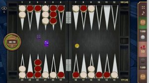 Длинные нарды 43 - 23. Проиграл