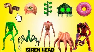 📢 СИРЕНОГОЛОВЫЙ 📢 - СОБЕРИ СИРЕНОГОЛОВОГО ПРАВИЛЬНО. SIREN HEAD - ВИДЫ.