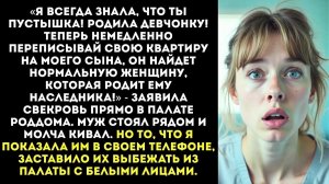 ИСТОРИИ ИЗ ЖИЗНИ|Ты родила девочку, а не наследника|РЕАЛЬНЫЕ ИСТОРИИ|ЖИЗНЕННЫЕ ИСТОРИИ