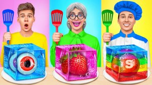 Кулинарный Челлендж# Я против Бабушки # Потрясающие Кухонные Лайфхаки от Mega DO Challenge