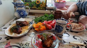 ВОТ ГАДИНА ! ВКУСНЫЙ ОБЕД, ВЕЧЕРНИЕ ХЛОПОТЫ