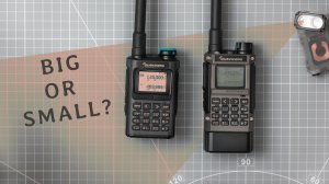 Какую батарею выбрать для Quansheng UV-K1. Большую или маленькую?