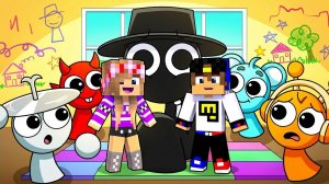 МОЙ ДРОН снял СПРУНКИ в МАЙНКРАФТ НУБ И ПРО ЭВОЛЮЦИЯ ВИДЕО MINECRAFT Евгенбро