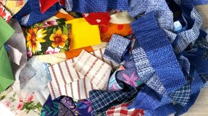 Не выкидывай старые джинсы! Шок — как я превратила обрезки и лоскуты в шедевр для лоскутного одеяла