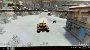 Играю в Tanki Online корпус Васп пушка Рельса