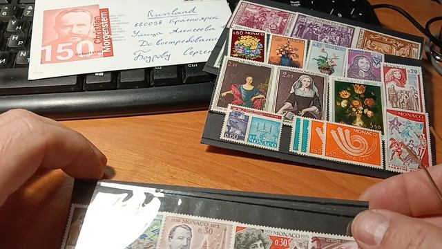Марки Монако 73г. Филателия марки хобби stamp philately hobby
