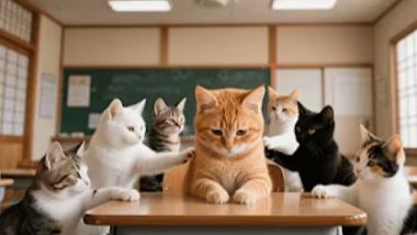 GINGERS DAILY MEOW - РЫЖЕГО КОТЁНКА ОБВИНИЛИ В ТОМ ЧТО ОН ОПОЗДАЛ В ШКОЛУ