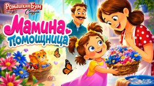 МАМА  💖 Мульт -песенка для детей 💖 Лялясечка- мамина помощница✨ Мультик для малышей